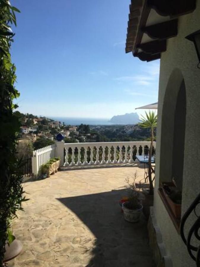 Charming Villa In Montemar With Private, Heated Pool And Sea Views Benissa Zewnętrze zdjęcie