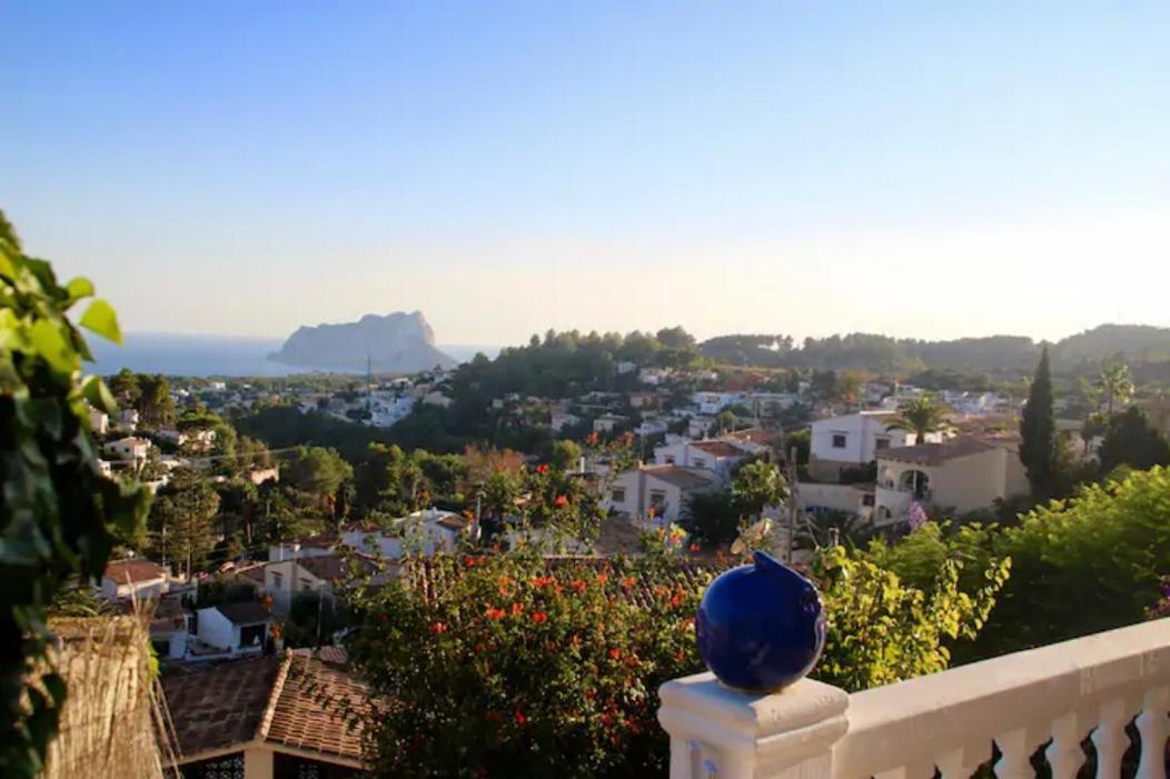 Charming Villa In Montemar With Private, Heated Pool And Sea Views Benissa Zewnętrze zdjęcie